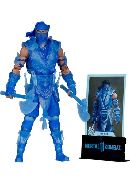 Mortal Kombat 2 - Sub-Zero (Glow In The Dark Edition) Gold Label Aksiyon Figürü modelleri