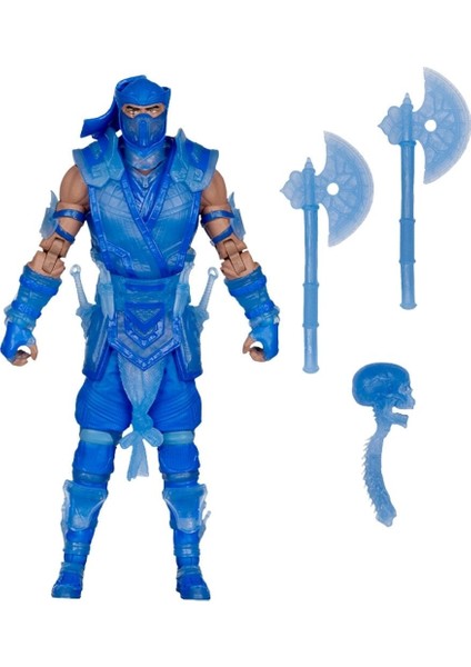 Mortal Kombat 2 - Sub-Zero (Glow In The Dark Edition) Gold Label Aksiyon Figürü fırsatları
