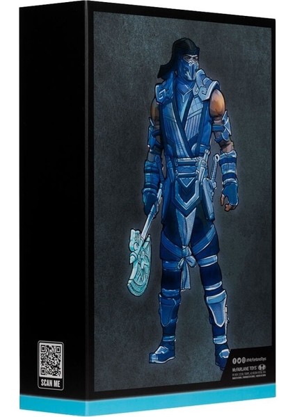 Mortal Kombat 2 - Sub-Zero (Glow In The Dark Edition) Gold Label Aksiyon Figürü