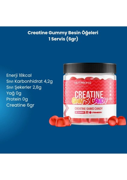 Creatine Jelibon Amino Asit 90 Gummy 30 Servis fiyatları