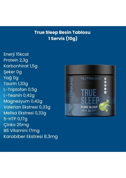 True Sleep Uyku Destek Takviyesi fiyatları