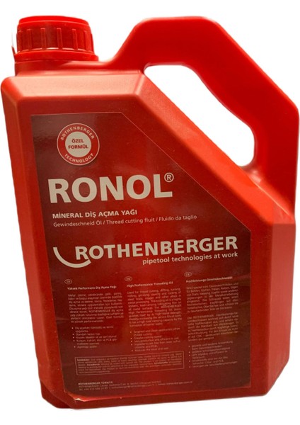 Ronol Pafta Yağı 5 lt Yapı Market Aksesuarı Mineral Yağ ile Etkili Kullanım modelleri