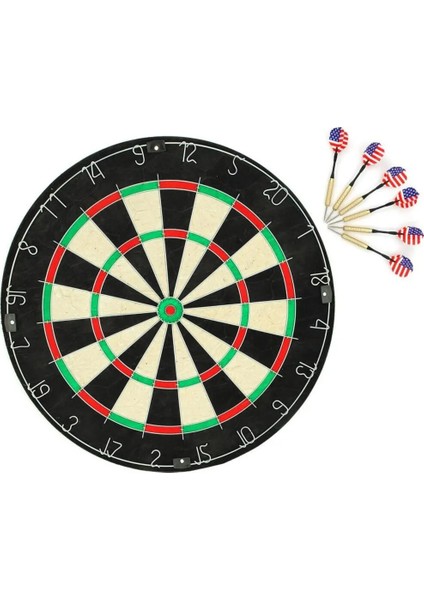 DHT-201 Domuz Kılı Dart Seti 18" Organik Lifli Malzemeden Üretilmiş Profesyonel Kullanım İçin