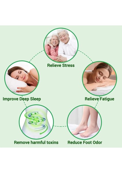 Lavanta Kokulu Vücut Bakım Bandı Relife Ayak Bandı Günlük Bakım Wellness 1 Kutu 8 Bant