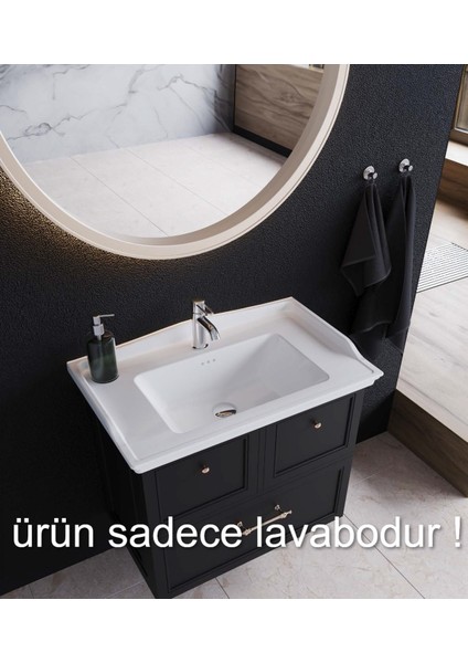 Seramik Kapadokya 65x48 cm Etajerli Lavabo indirimleri