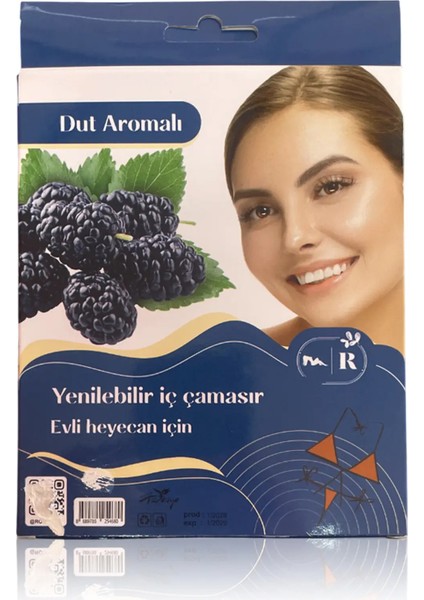 Yenilebilir Meyve Aromalı Iç Çamaşır Takım