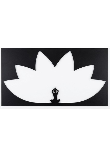 Yoga ve Meditasyon Temalı Ahşap Tablo Seti modelleri