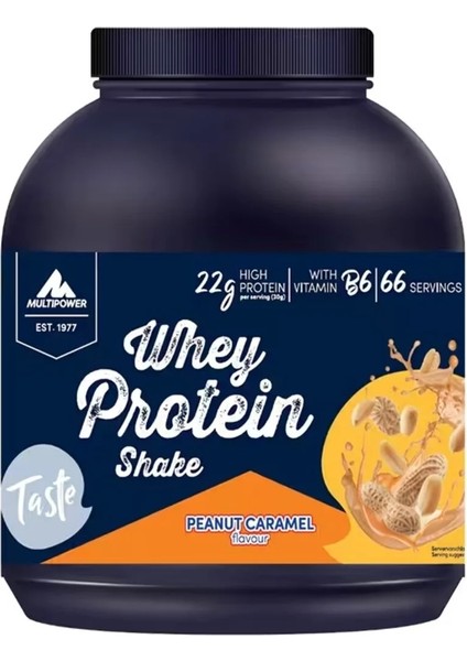 Whey Protein 2000GR Yer Fıstıklı Karamelli 66 Servis fiyatları