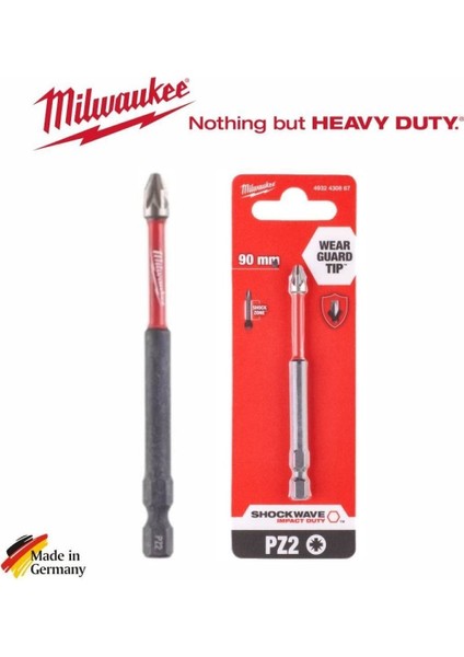 Shockwave 90 mm PZ2 Vidalama Ucu 1'li Paket Dayanıklı ve Yüksek Performanslı fiyatları