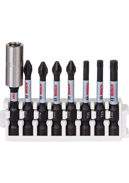 2.608.522.326 Impact Vidalama Ucu 50 mm 8li Set Yüksek Dayanıklılık ve Kontrol Özellikleri modelleri