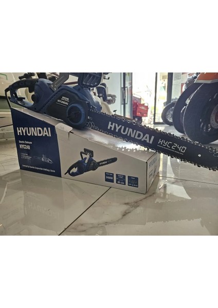 HYC240 Elektrikli Testere 2400W 46 cm Güçlü Motor ile Kolay Kesim Sağlar