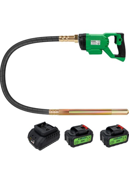 400100100 Çift Akülü Beton Vibratörü 35MM 20V 3AH fiyatları