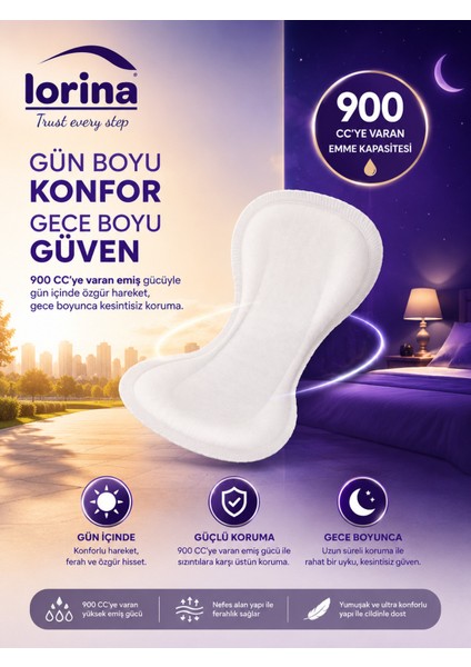 Lorina Ultra Mesane Pedi 7 Damla 30’lu x 2 Adet modelleri