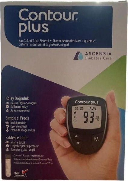 Bayer Contour Plus Şeker Test Ölçüm Cihazı Kolay Kullanım ve Hassas Ölçüm Özellikleri indirimleri