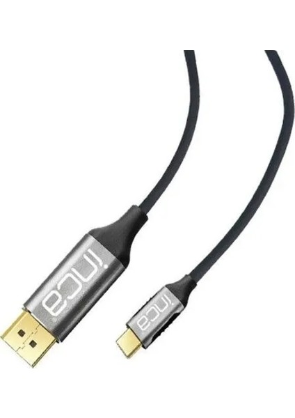ITCD-02TX Type-C to Display Port Altın Uçlu 4K Kablo 2 mt
