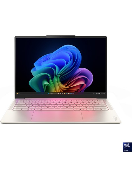 Lenovo Yoga Slim 7 Aura Edition Intel Core Ultra 5 226V 16GB 512GB SSD Windows 11 Home 14" Taşınabilir Bilgisayar 83JX00BATR
