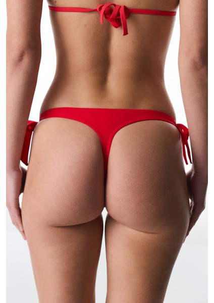 Kırmızı Düşük Bel Bikini Altı fiyatları