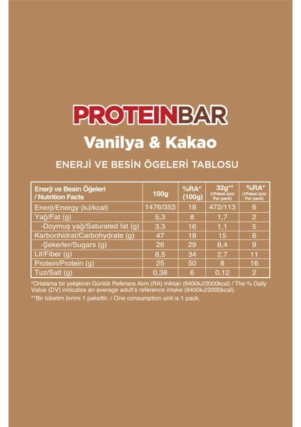 24 Adet Protein Bar Süper Karma Kutu