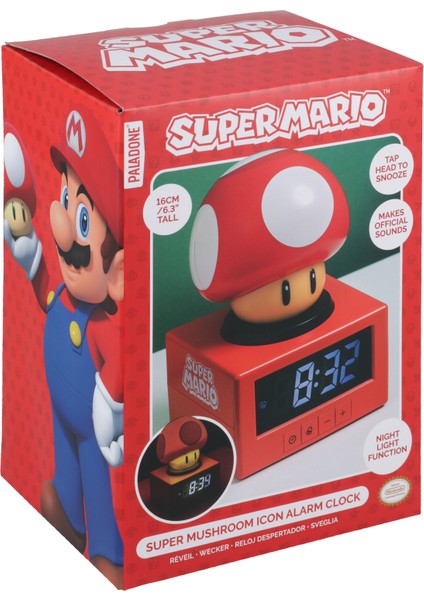 Super Mushroom Ikon Çalar Saat
