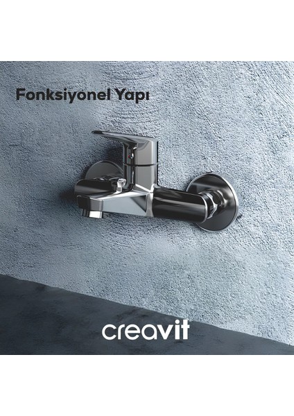 Bevel Batarya Seti 3’lü Banyo-Lavabo-Eviye