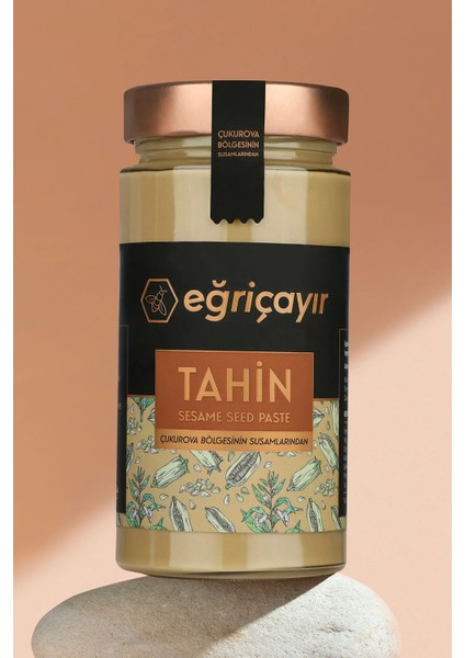 500G Tek Kavrulmuş Tahin Çukurova Menşeli Doğal ve Lezzetli Besin Kaynağı