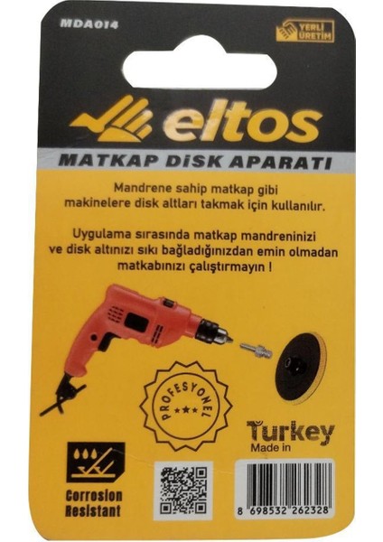 Matkap Disk Aparatı Dayanıklı Metal Malzeme ile Üretilmiş Kullanışlı Aksesuar modelleri