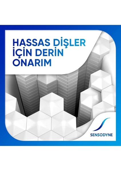 Onarım ve Koruma 75 ml X 3 Diş Macunu Hassas Dişler İçin Onarıcı Etki