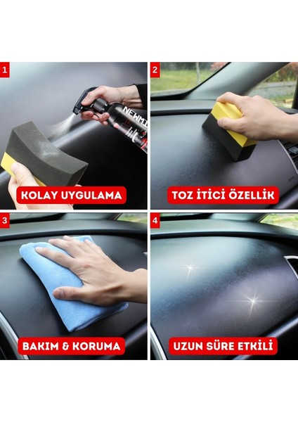Torpido Bakım Losyonu 500 Ml Antistatik Özellikli Temizlik ve Parlatma Ürünü fiyatları