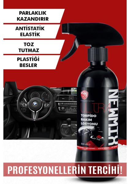 Torpido Bakım Losyonu 500 Ml Antistatik Özellikli Temizlik ve Parlatma Ürünü modelleri