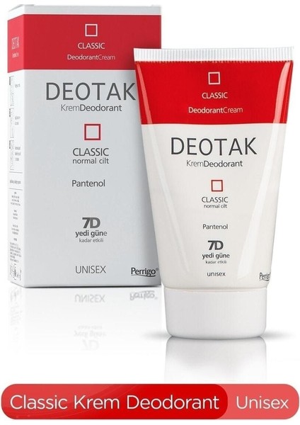 Klasik Krem Deodorant 35 ml