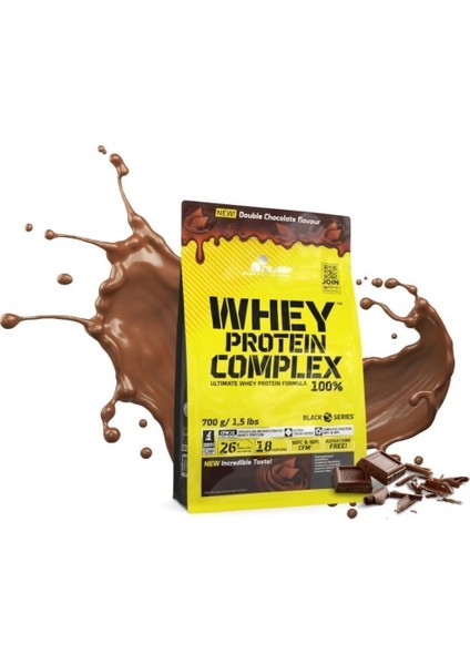 Whey Protein Complex 700 gr Double Çikolata Aromalı Toz Formda Whey Protein İçerir indirimleri
