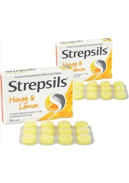 Bal-Limon Aromalı 24 Pastil 2 Adet modelleri