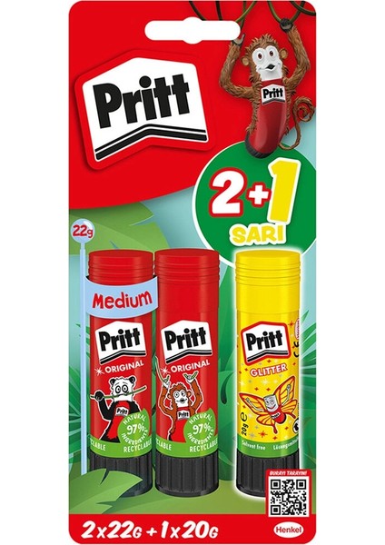 2X22 gr + 1X20 gr Hediye Yapıştırıcı fiyatları