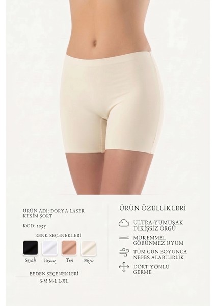 Lazer Kesim Boxer Kadın 1055 modelleri