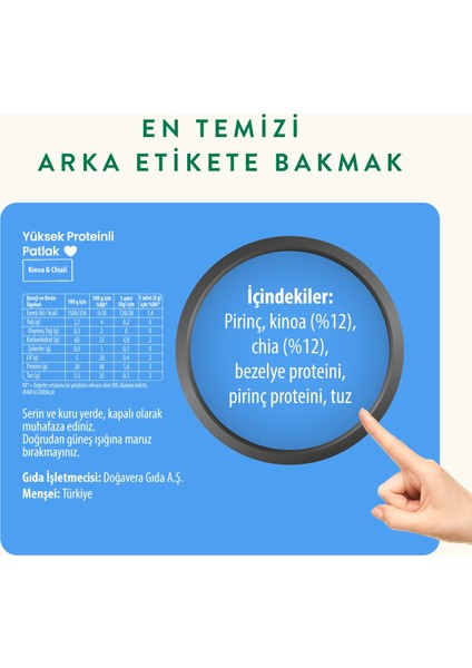 Kinoalı Protein Patlak 80 G 3'lü