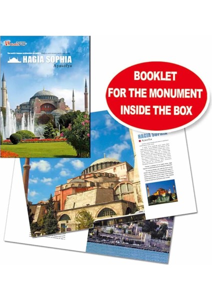 225 Parça 3D Puzzle: Ayasofya Camii fırsatları