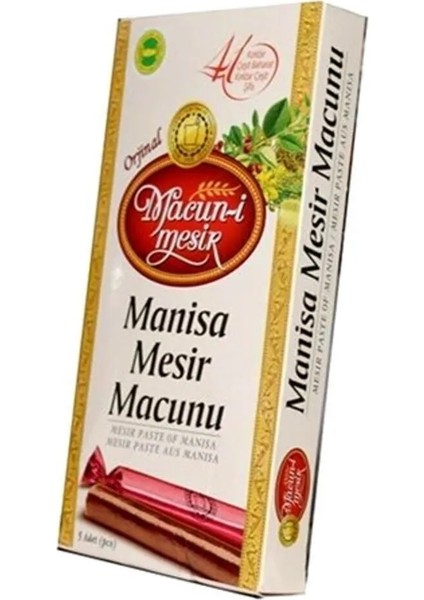 Manisa Mesir Macunu 5'li Çubuk 105 gr Aktar Ürünü Doğal ve Katkısız fiyatları