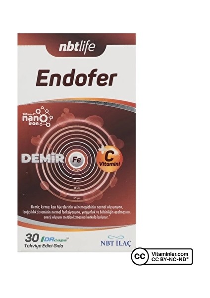 nbt ilaç nbt life endorfer demir 30 kapsül fırsatları