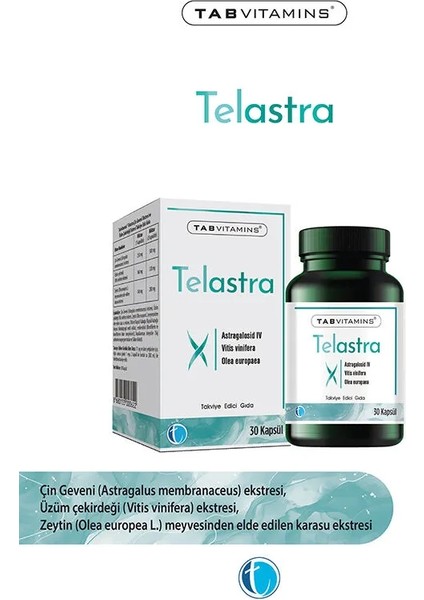 Telastra 30 Kapsül fiyatları