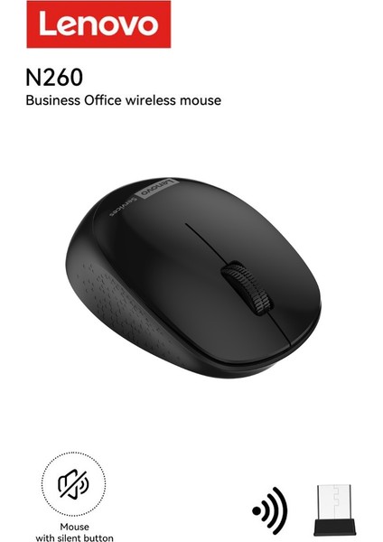 N260 Kablosuz Sessiz Mouse Siyah 870042253 fırsatları