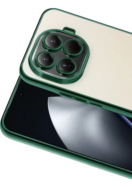 Xiaomi Mi 15T Pro Razer Lensli Silikon - Yeşil fiyatları