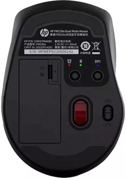 FM530A Çift Modlu Bluetooth Wireless Kablosuz Sessiz Mouse 1600DPI Mac Uyumlu indirimleri