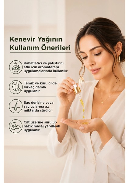 Kenevir Yağı %100 Saf 20 ml fırsatları