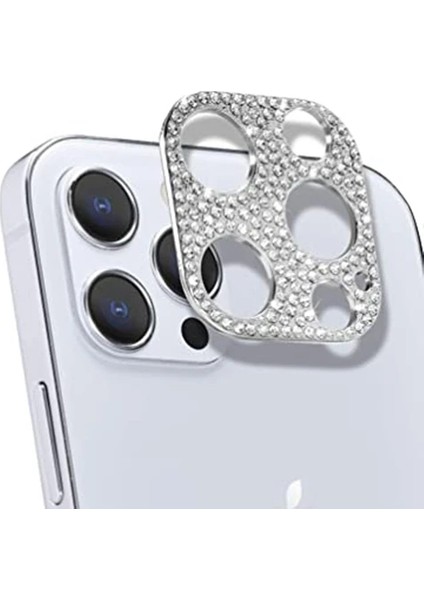 Ally Iphone 12 Pro Max Kamera Koruyucu Lens Diamond Taş İŞLEMELI-(5775) fiyatları