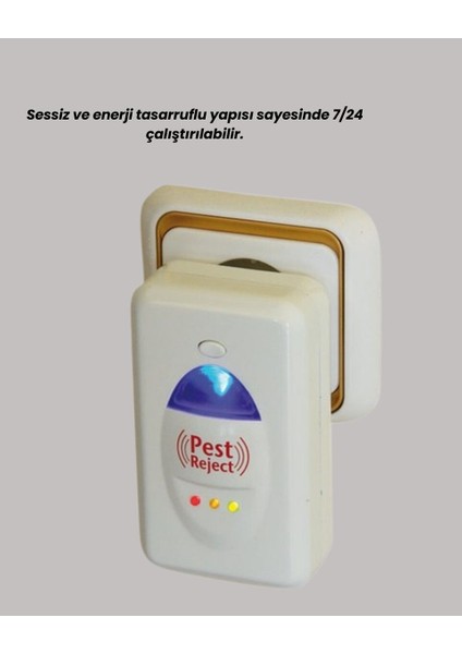 Elektrikli Böcek ve Fare Kovucu Prizden Çalışan indirimleri