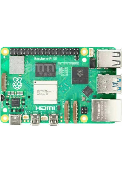 Pi 5 8GB Yeşil Renkli Gelişmiş Özelliklere Sahip Akıllı Oyun Bilgisayarı