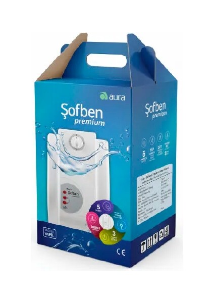 Premium Elektrikli Banyo Şofbeni 105pr ( Montaj Dahil ) fiyatları