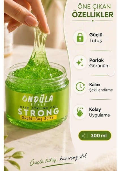 Saç Şekillendirici Jöle 300 ml fırsatları