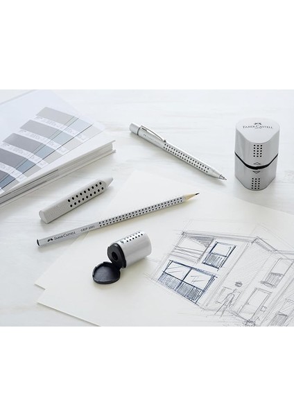 Faber Castell Grip 2001 2b Kurşun Kalem Gri modelleri