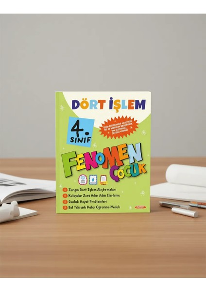 Fenomen Çocuk 4. Sınıf Dört İşlem Kitap fiyatları
